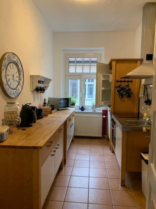 100 Qm Ferienwohnung Am Heiligen Brunnen เควดลินบวร์ก ภายนอก รูปภาพ