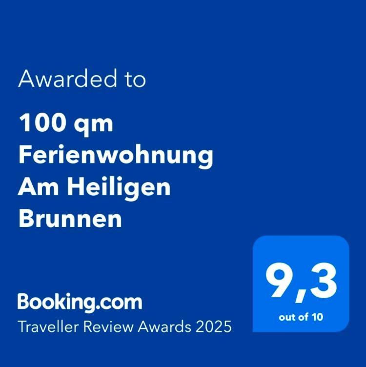100 Qm Ferienwohnung Am Heiligen Brunnen เควดลินบวร์ก ภายนอก รูปภาพ